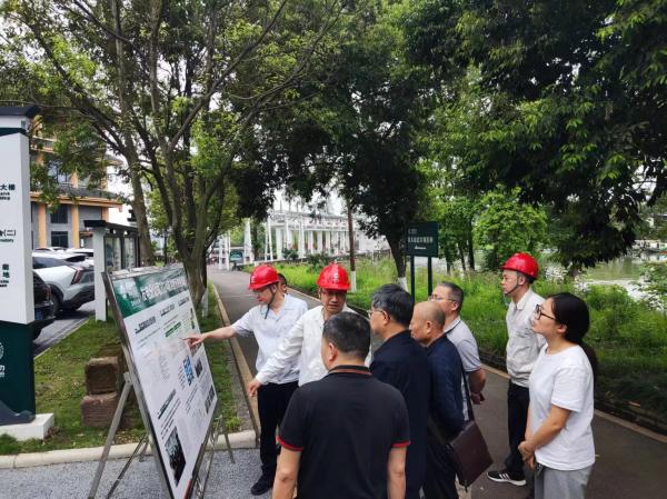 省防汛减灾督导组到星空网页版登录入口开展汛期工作检查